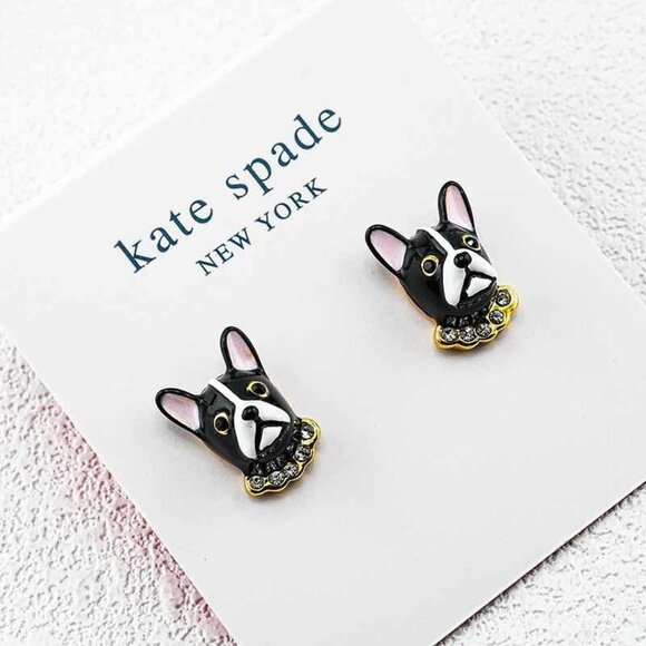 Kate Spade Jewelry - Kate Spade Dog Stud Earrings